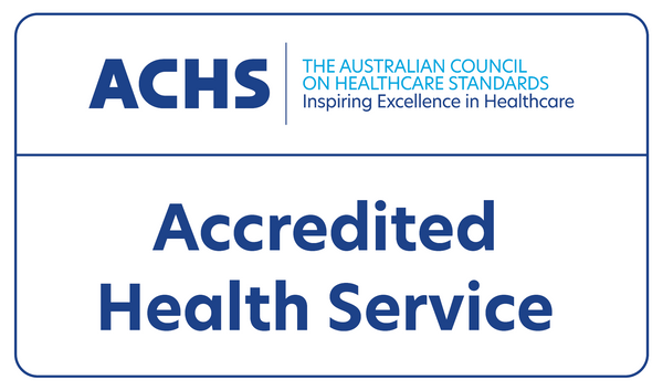 ACHS Accredited health services accreditation logo