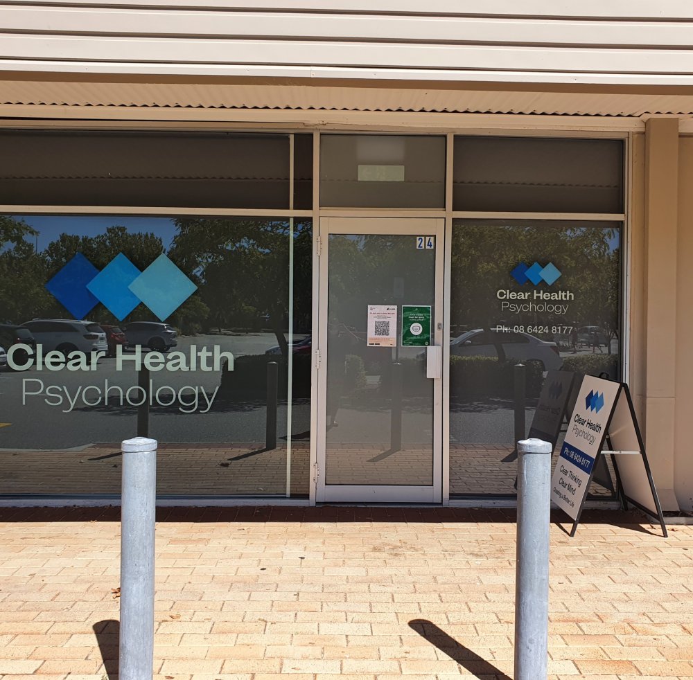 Clear Health Psychology front at Ballajura